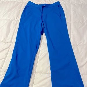 Womens Healing Hands XSP “taylor” scrub pants in royal blue